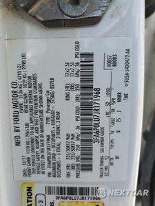 Zdjęcie 12 z 13 samochodu: 2018 FORD FUSION SE HYBRID VIN:3FA6P0LU7JR171968 - miniatura