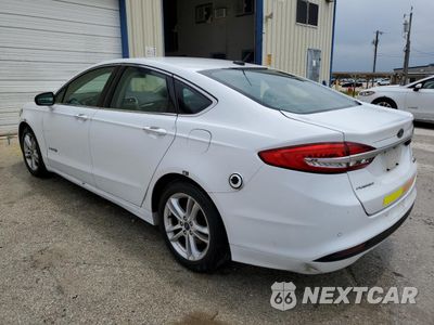 Drugie zdjęcie samochodu z przodu: 2018 FORD FUSION SE HYBRID VIN:3FA6P0LU6JR129968 - miniatura
