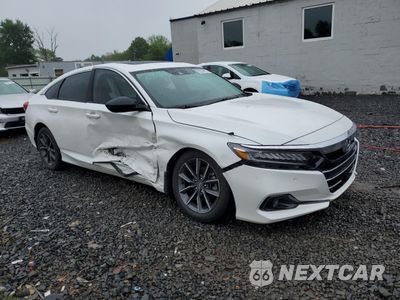 Czwarte zdjęcie samochodu z boku: 2021 HONDA ACCORD EXL VIN:1HGCV1F55MA022780 - miniatura