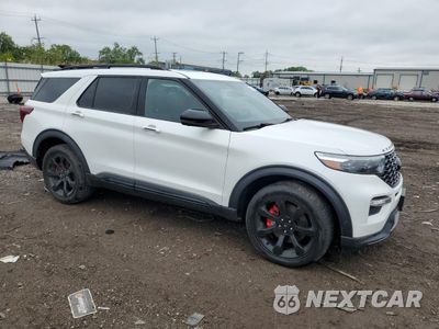 Czwarte zdjęcie samochodu z boku: 2021 FORD EXPLORER ST VIN:1FM5K8GC4MGA03118 - miniatura