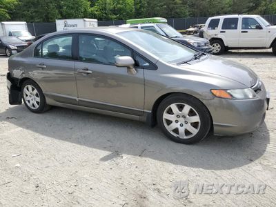 Czwarte zdjęcie samochodu z boku: 2008 HONDA CIVIC LX VIN:2HGFA16578H348161 - miniatura