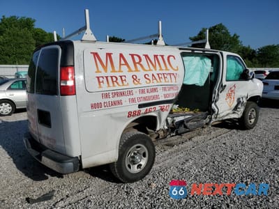 Trzecie zdjęcie samochodu z tyłu: 2019 CHEVROLET EXPRESS G3500 LT VIN:1GAZGPFG7K1290646 - miniatura