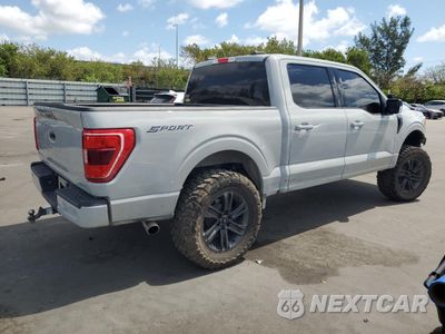 Trzecie zdjęcie samochodu z tyłu: 2023 FORD F150 SUPERCREW VIN:1FTEW1CP7PKF93230 - miniatura