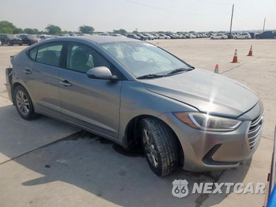 Czwarte zdjęcie samochodu z boku: 2018 HYUNDAI ELANTRA SEL VIN:KMHD84LF2JU632800 - miniatura
