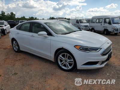 Czwarte zdjęcie samochodu z boku: 2018 FORD FUSION SE HYBRID VIN:3FA6P0LU4JR171829 - miniatura