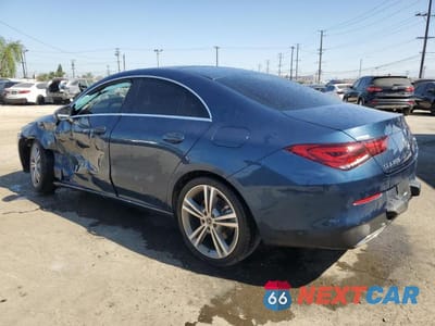 Drugie zdjęcie samochodu z przodu: 2020 MERCEDES-BENZ CLA 250 VIN:WDD5J4GBXLN033800 - miniatura