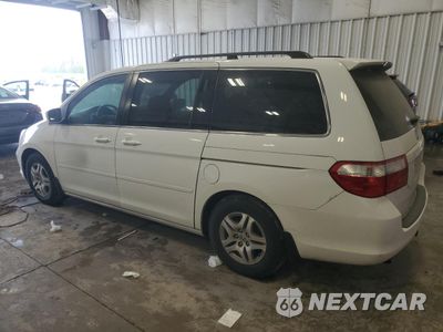 Drugie zdjęcie samochodu z przodu: 2007 HONDA ODYSSEY EXL VIN:5FNRL38667B139960 - miniatura