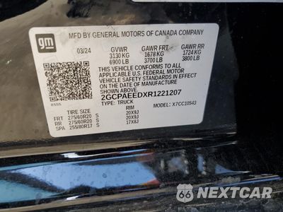 Zdjęcie 12 z 12 samochodu: 2024 CHEVROLET SILVERADO C1500 LTZ VIN:2GCPAEEDXR1221207 - miniatura