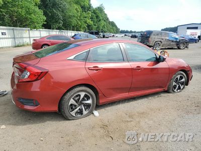 Trzecie zdjęcie samochodu z tyłu: 2019 HONDA CIVIC LX VIN:19XFC2F69KE214276 - miniatura
