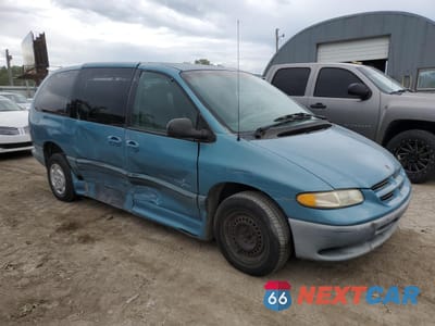 Czwarte zdjęcie samochodu z boku: 1999 DODGE GRAND CARAVAN SE VIN:1B4GP44G9XB563858 - miniatura