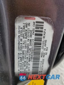 Zdjęcie 12 z 14 samochodu: 2002 LEXUS GS 300 VIN:JT8BD69S520167119 - miniatura