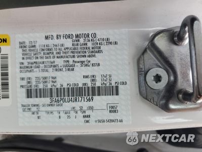 Zdjęcie 12 z 13 samochodu: 2018 FORD FUSION SE HYBRID VIN:3FA6P0LU4JR171569 - miniatura