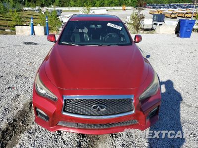 Piąte zdjęcie samochodu w środku: 2017 INFINITI Q50 RED SPORT 400 VIN:JN1FV7AP0HM850248 - miniatura