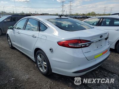 Drugie zdjęcie samochodu z przodu: 2018 FORD FUSION SE HYBRID VIN:3FA6P0LU4JR172057 - miniatura