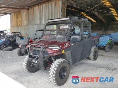 Drugie zdjęcie samochodu z przodu: 2021 POLARIS RANGER CREW XP 1000 PREMIUM VIN:4XARSE99XM8470602 - miniatura
