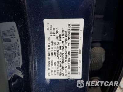 Zdjęcie 12 z 13 samochodu: 2017 HONDA ACCORD LX VIN:1HGCR2F35HA016668 - miniatura