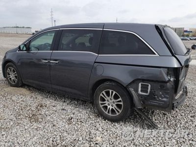 Drugie zdjęcie samochodu z przodu: 2013 HONDA ODYSSEY EX VIN:5FNRL5H44DB051320 - miniatura