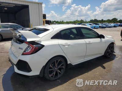 Trzecie zdjęcie samochodu z tyłu: 2019 HONDA CIVIC SPORT TOURING VIN:SHHFK7H9XKU223178 - miniatura