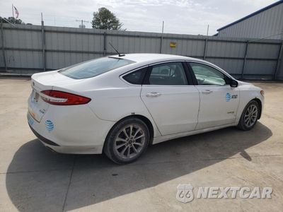 Trzecie zdjęcie samochodu z tyłu: 2017 FORD FUSION SE HYBRID VIN:3FA6P0LU6HR409531 - miniatura