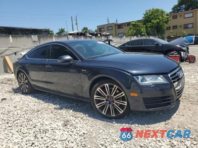Czwarte zdjęcie samochodu z boku: 2013 AUDI A7 PREMIUM PLUS VIN:WAUYGAFC8DN075492 - miniatura