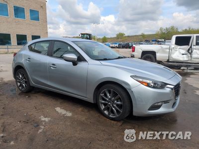 Czwarte zdjęcie samochodu z boku: 2018 MAZDA 3 TOURING VIN:3MZBN1L34JM191133 - miniatura