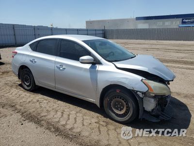 Czwarte zdjęcie samochodu z boku: 2014 NISSAN SENTRA S VIN:3N1AB7AP1EL670060 - miniatura