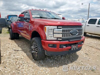 Czwarte zdjęcie samochodu z boku: 2017 FORD F350 SUPER DUTY VIN:1FT8W3DT0HED80057 - miniatura