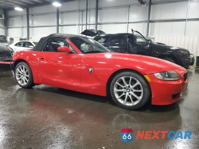 Czwarte zdjęcie samochodu z boku: 2008 BMW Z4 3.0 VIN:4USBU33558LW76020 - miniatura