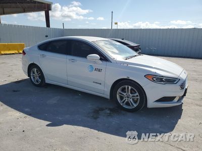 Czwarte zdjęcie samochodu z boku: 2018 FORD FUSION SE HYBRID VIN:3FA6P0LU2JR281889 - miniatura