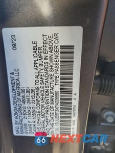 Zdjęcie 13 z 13 samochodu: 2023 ACURA TLX VIN:19UUB5F3XPA006680 - miniatura