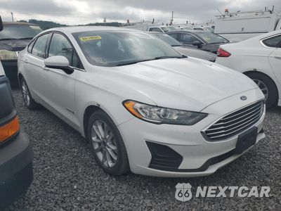 Czwarte zdjęcie samochodu z boku: 2019 FORD FUSION SE VIN:3FA6P0LU0KR263974 - miniatura