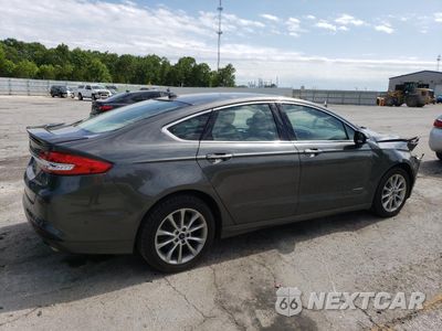Trzecie zdjęcie samochodu z tyłu: 2017 FORD FUSION TITANIUM PHEV VIN:3FA6P0SU8HR297879 - miniatura