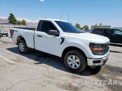 Czwarte zdjęcie samochodu z boku: 2024 FORD F150 XL VIN:1FTMF1L50RKE17018 - miniatura
