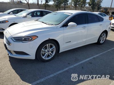 2018 FORD FUSION SE HYBRID 3FA6P0LU4JR171586 - główne zdjęcie licytacji z USA - miniatura
