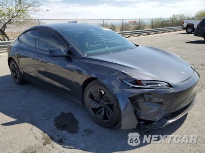 Czwarte zdjęcie samochodu z boku: 2024 TESLA MODEL 3 VIN:5YJ3E1ET9RF770669 - miniatura