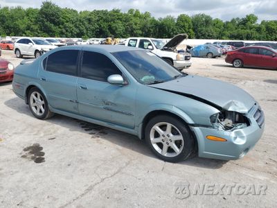 Czwarte zdjęcie samochodu z boku: 2002 NISSAN MAXIMA GLE VIN:JN1DA31D82T419008 - miniatura