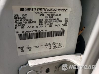 Zdjęcie 14 z 14 samochodu: 2014 FORD F450 SUPER DUTY VIN:1FD0W4HT6EEA74226 - miniatura