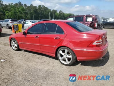 Drugie zdjęcie samochodu z przodu: 2006 MERCEDES-BENZ C 230 VIN:WDBRF52H76F731079 - miniatura