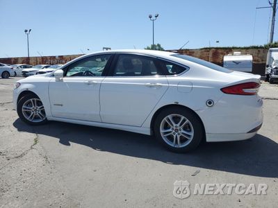 Drugie zdjęcie samochodu z przodu: 2018 FORD FUSION SE HYBRID VIN:3FA6P0LU4JR171569 - miniatura