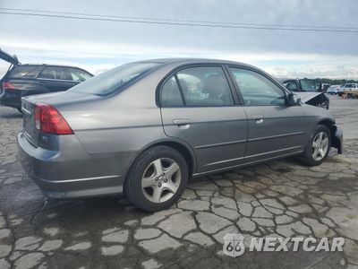 Trzecie zdjęcie samochodu z tyłu: 2004 HONDA CIVIC EX VIN:2HGES267X4H549451 - miniatura