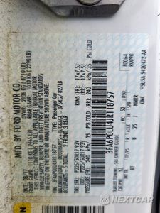 Zdjęcie 12 z 13 samochodu: 2018 FORD FUSION SE HYBRID VIN:3FA6P0LU4JR118757 - miniatura