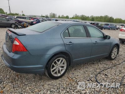 Trzecie zdjęcie samochodu z tyłu: 2012 FORD FUSION SEL VIN:3FAHP0JA7CR393737 - miniatura
