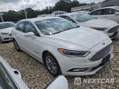 Czwarte zdjęcie samochodu z boku: 2017 FORD FUSION SE HYBRID VIN:3FA6P0LU5HR409424 - miniatura