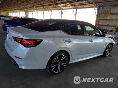 Trzecie zdjęcie samochodu z tyłu: 2021 NISSAN SENTRA SR VIN:3N1AB8DV8MY304324 - miniatura