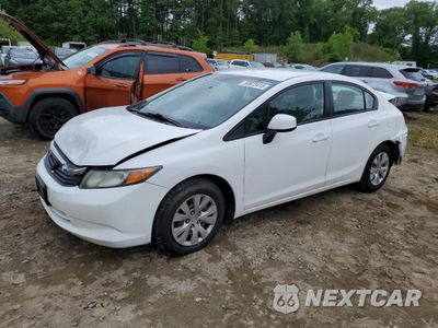 2012 HONDA CIVIC LX 2HGFB2F57CH330397 - główne zdjęcie licytacji z USA - miniatura
