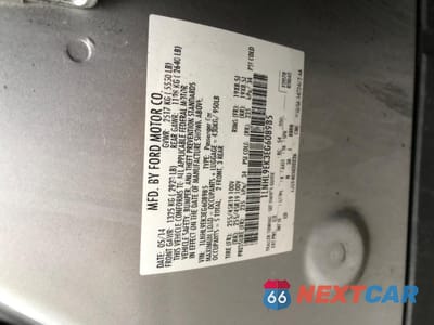 Zdjęcie 10 z 11 samochodu: 2014 LINCOLN MKS VIN:1LNHL9EK3EG609885 - miniatura