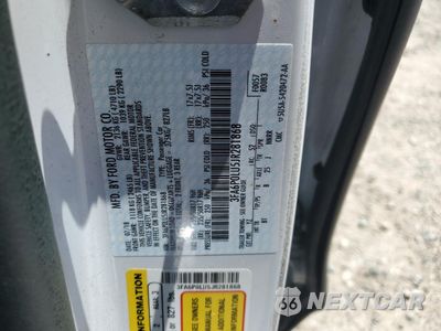 Zdjęcie 12 z 12 samochodu: 2018 FORD FUSION SE HYBRID VIN:3FA6P0LU5JR281868 - miniatura