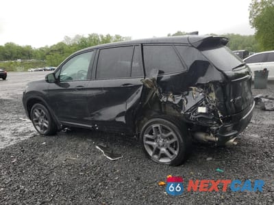 Drugie zdjęcie samochodu z przodu: 2023 HONDA PASSPORT EXL VIN:5FNYF8H55PB022183 - miniatura