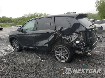Drugie zdjęcie samochodu z przodu: 2023 HONDA PASSPORT EXL VIN:5FNYF8H55PB022183 - miniatura