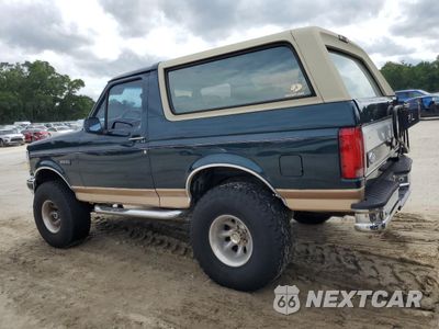 Drugie zdjęcie samochodu z przodu: 1995 FORD BRONCO U100 VIN:1FMEU15N7SLB29628 - miniatura